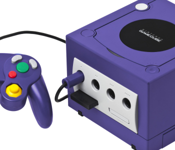 GameCube with controller