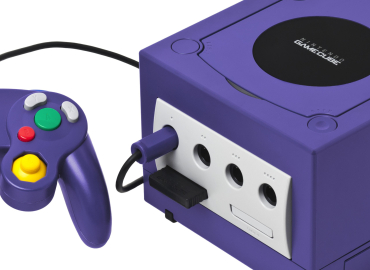 GameCube with controller