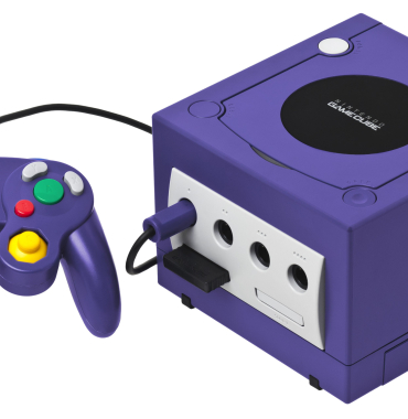 GameCube with controller