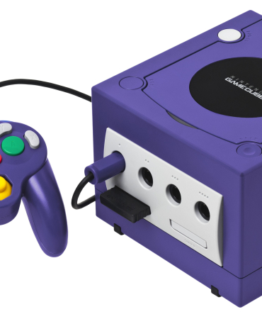 GameCube with controller